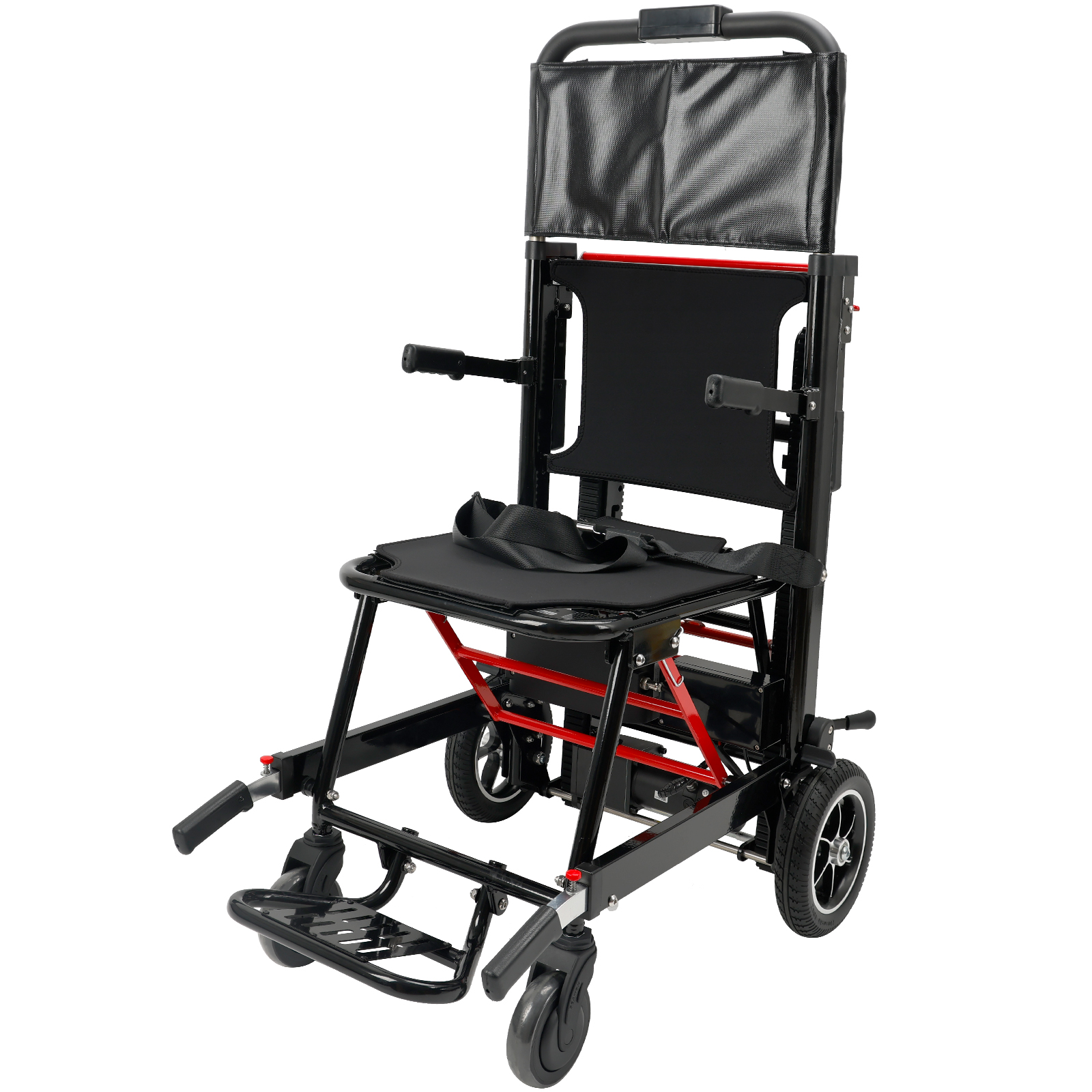 ARTUDATECH Portable Electric Chair Climbing Wheelchair large wheel 440 lb limit,Track Climbing Wheelchair Heavy Duty Assist Track Stair Chair for Adults Seniors